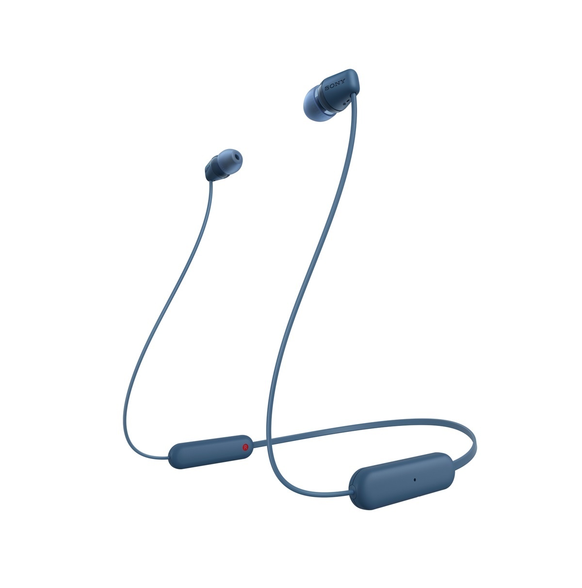 Auriculares inalambricos WI-C100 color azul Bluetooth